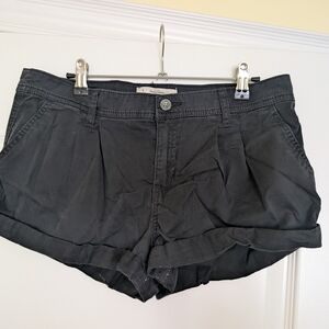 Abercrombie & Fitch Women's Dark Black Shorts